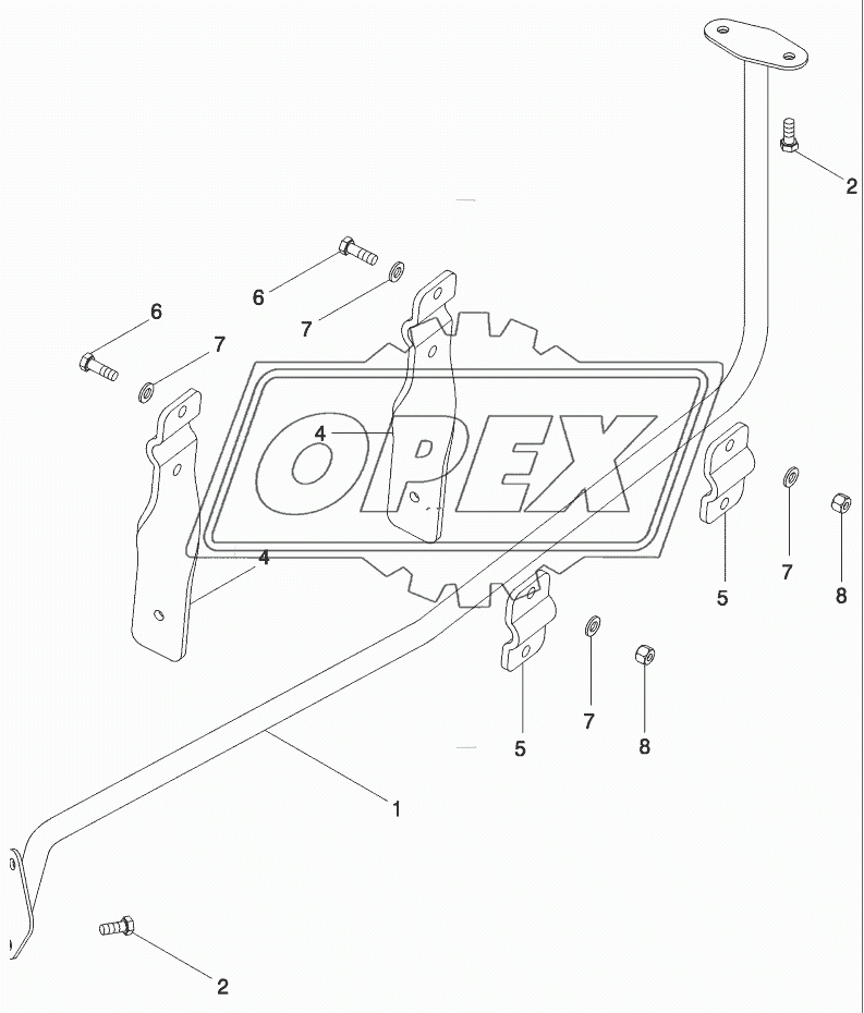 MONITOR MOUNTING - CAB ROOF