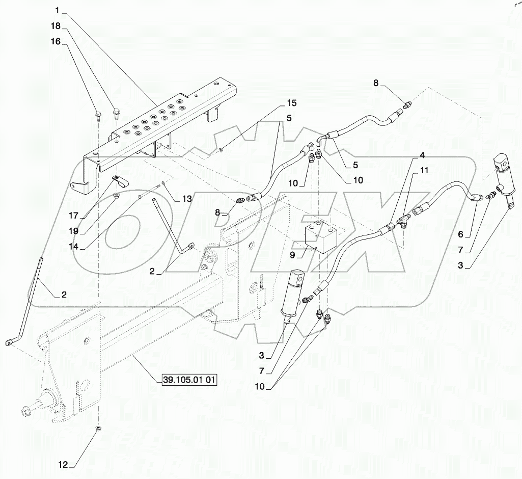  HYDRAULIC COUPLER (SR250,SV300,TR320,TV380)