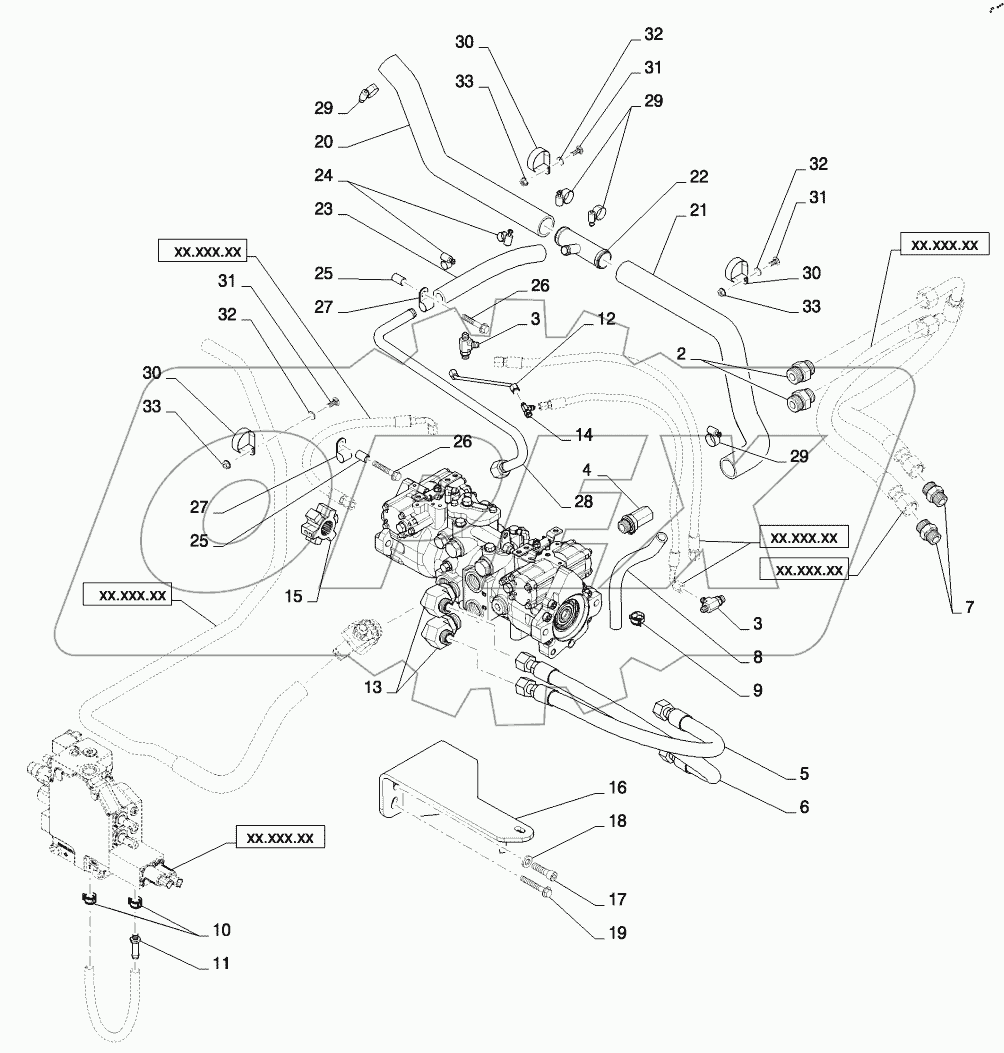  PUMP, MECHANICAL (TR320,TV380)