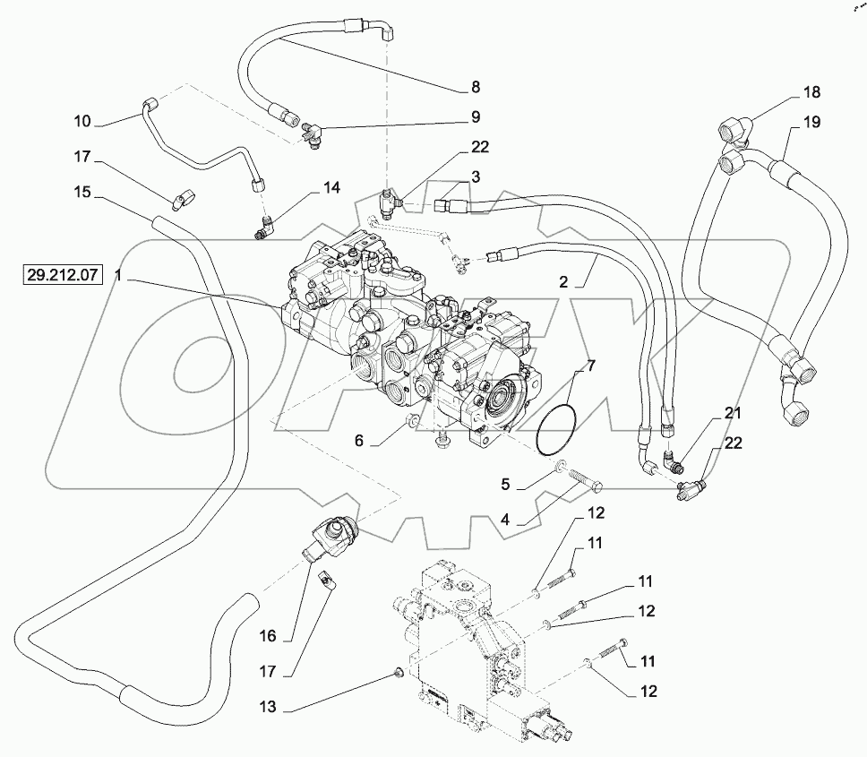  PUMP, MECHANICAL (SR250,SV300)