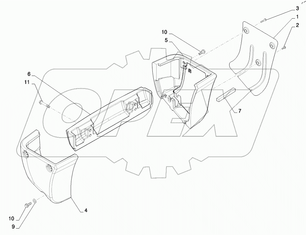  COUNTERWEIGHT (SR250,SV300)
