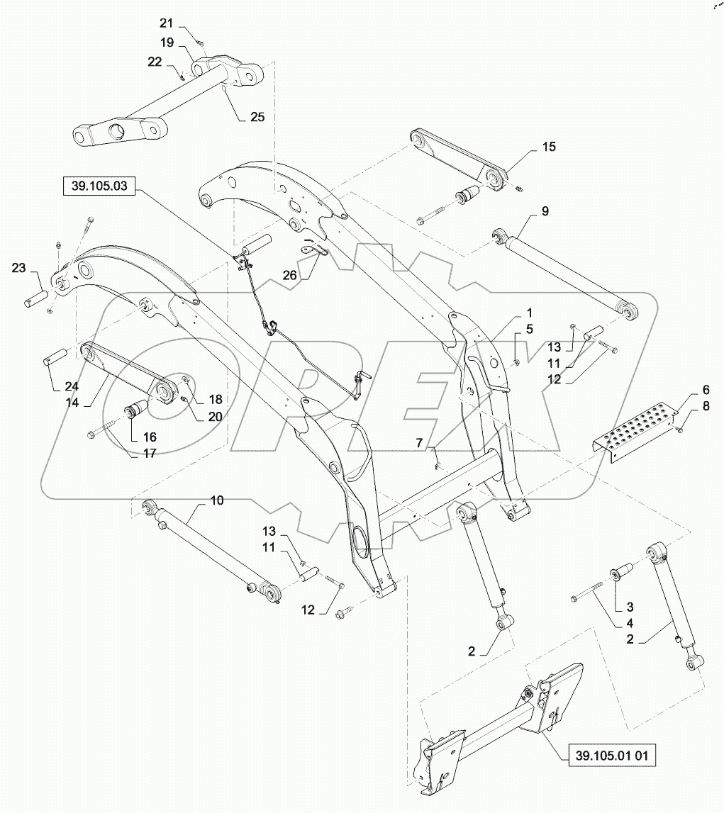  LOADER ARM (SV300,TV380)