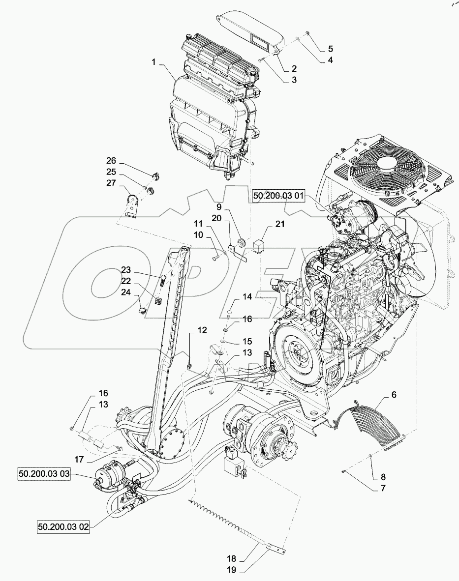  HVAC, LARGE FRAME (ALL CASE)