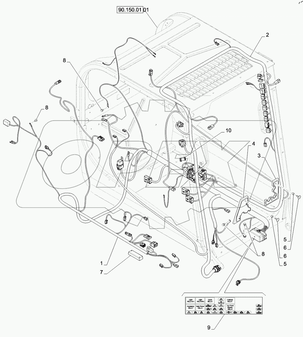  ELECTRICAL MECHANICAL, OPEN CAB (ALL CASE)