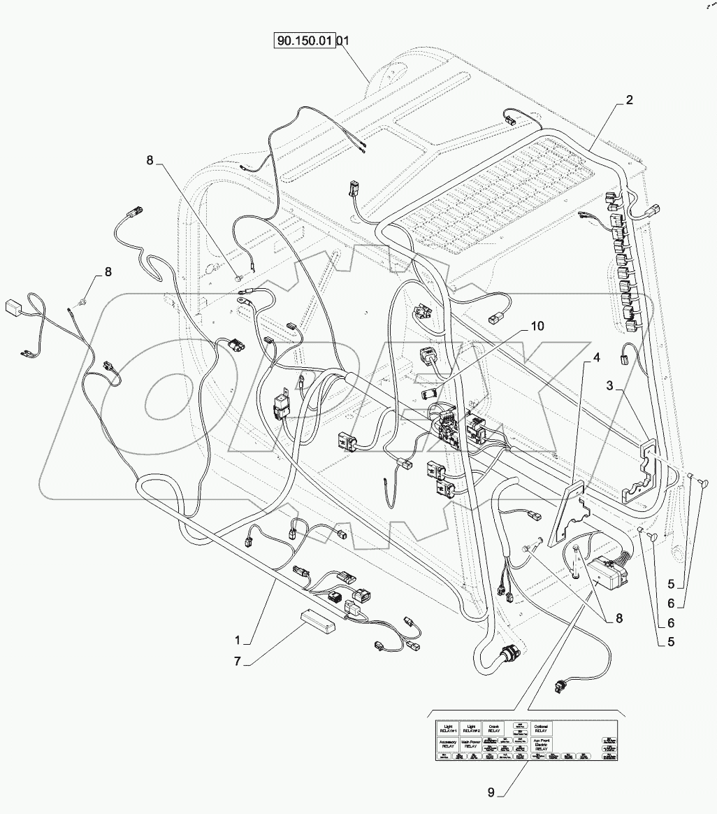  ELECTRICAL MECHANICAL, SEALED CAB (ALL CASE)