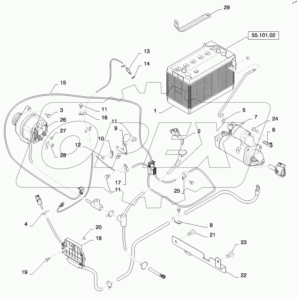  ENGINE ELECTRICAL (SR250,TR320)