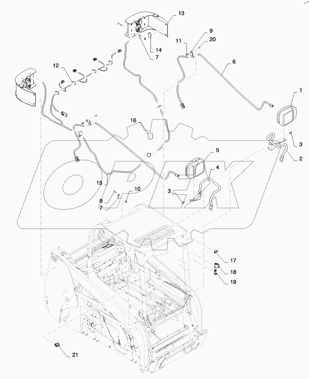  ROAD LIGHTS (SR250,TR320)