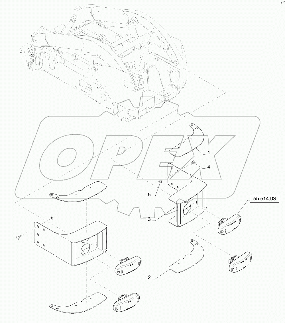  REAR LIGHT - ASSY (ALL CASE)