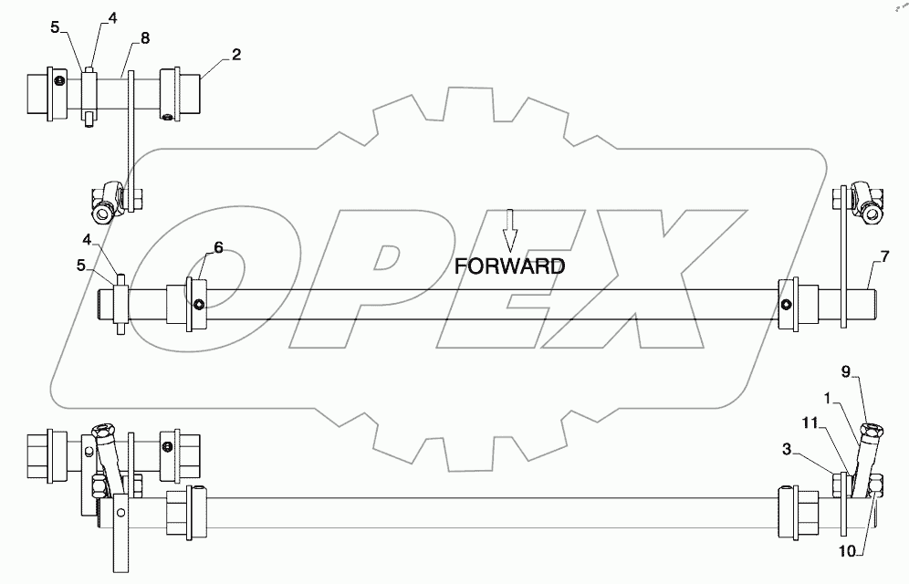  HAND CONTROLS, INTERLINK (ALL CASE)