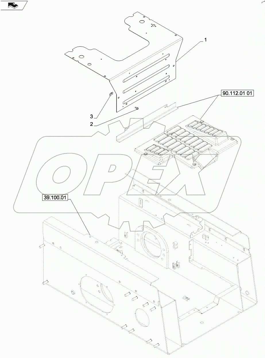  HANDLE MOUNTING EH (ALL CASE)