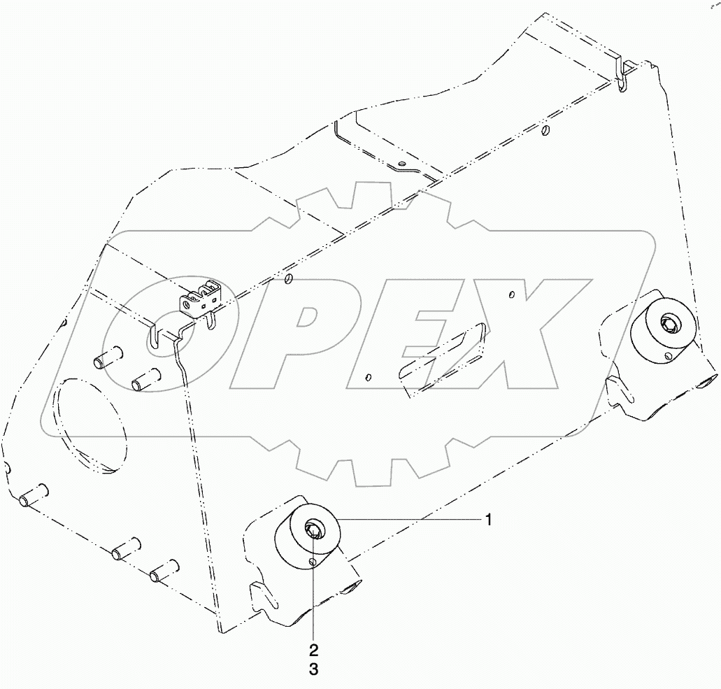  LOADER STOP 40MM (SV300,TV380)