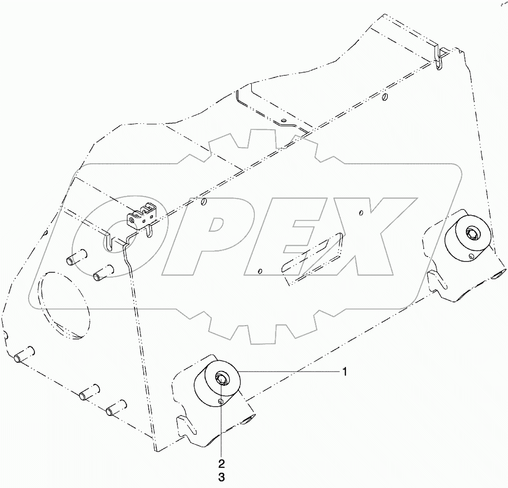  LOADER STOP 23MM (SR250,TR320)