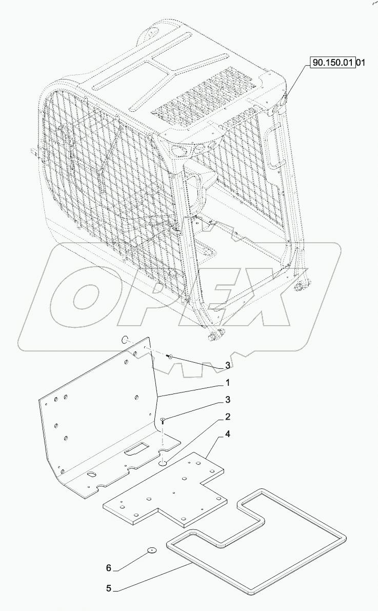  CAB SEALING (ALL CASE)