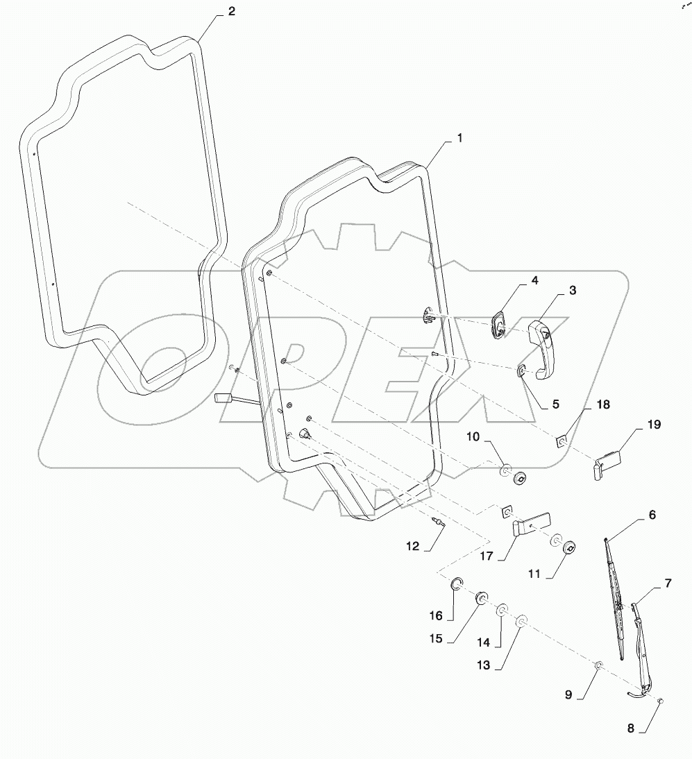  DOOR ASSY, FRONT (ALL CASE)