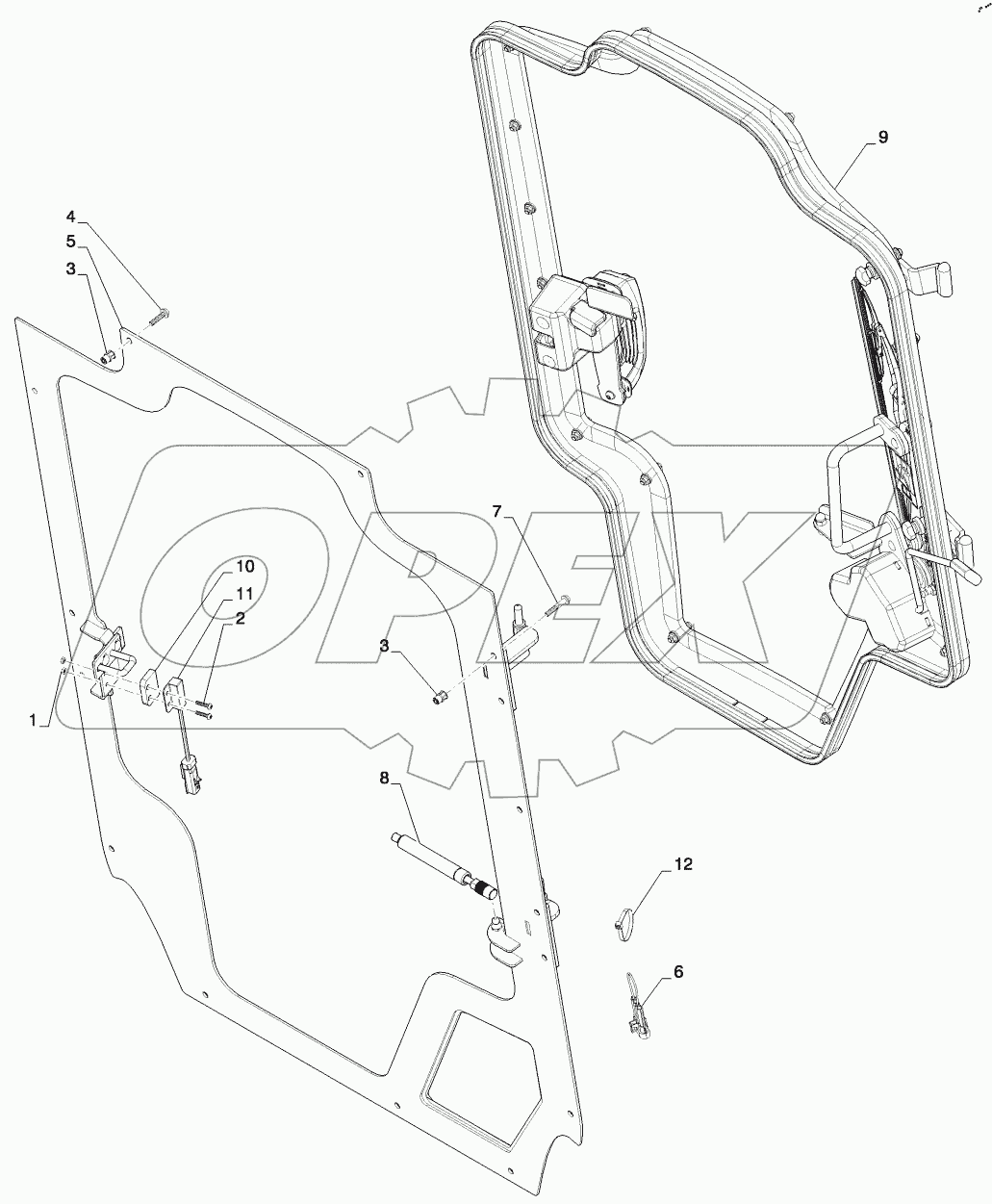  FRONT DEMO, DOOR (ALL CASE)