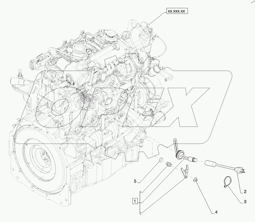  BLOCK HEATER, 220V (ALL CASE)