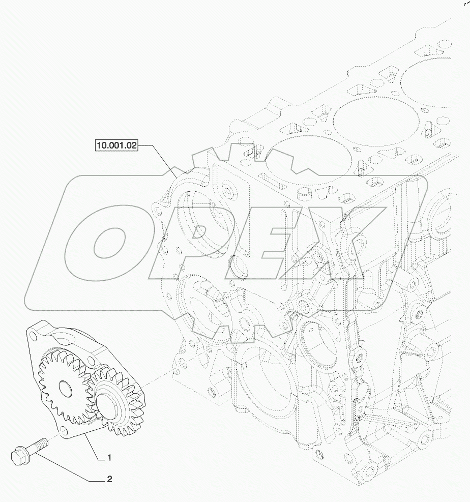  PUMP, ENGINE OIL & RELATED PARTS