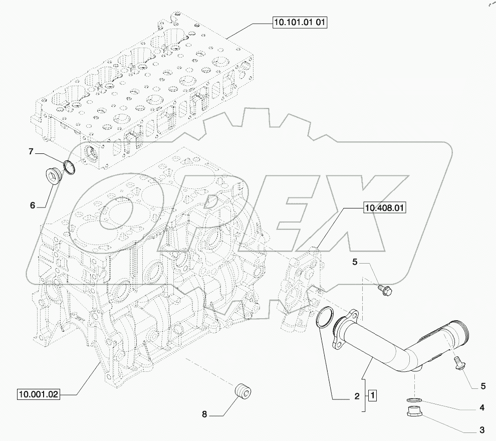  PIPING - ENGINE COOLING SYSTEM