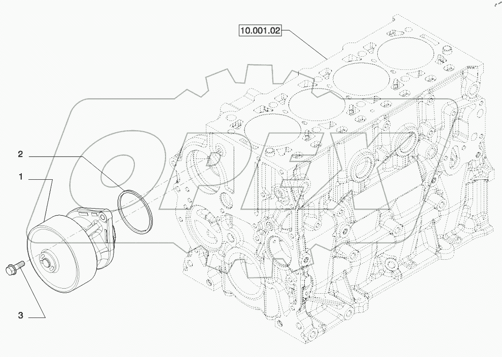  WATER PUMP & RELATED PARTS