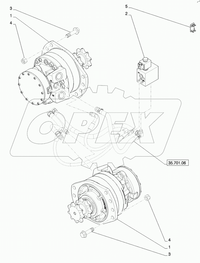  TRAVEL SPEED 1SPD (SR220 - SV300)