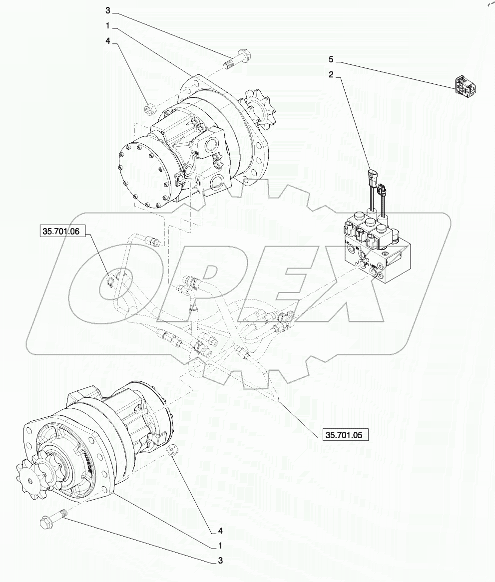  TRAVEL SPEED, E-H (SR250,SV300)