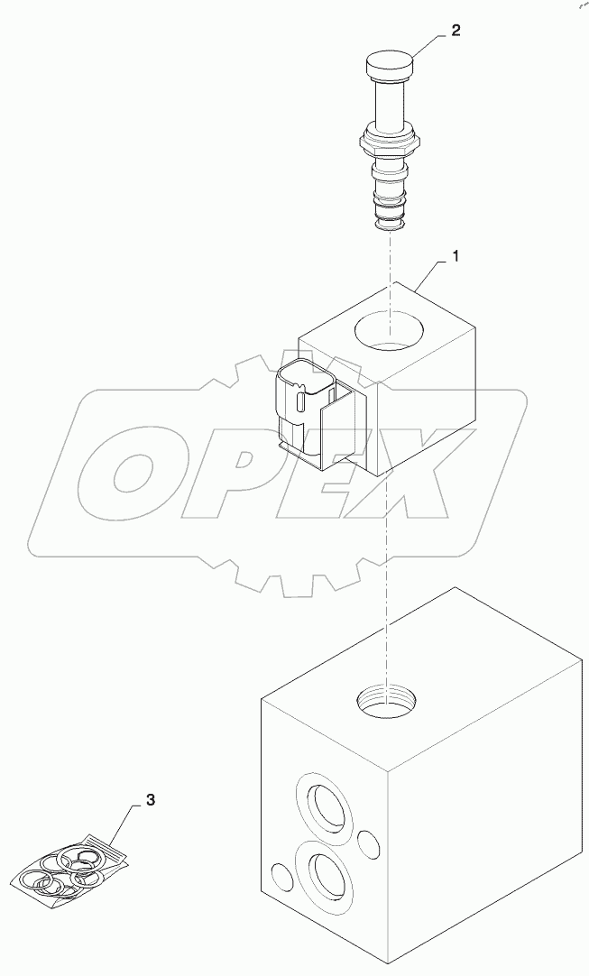  BRAKE VALVE - SINGLE SPEED (SV300)