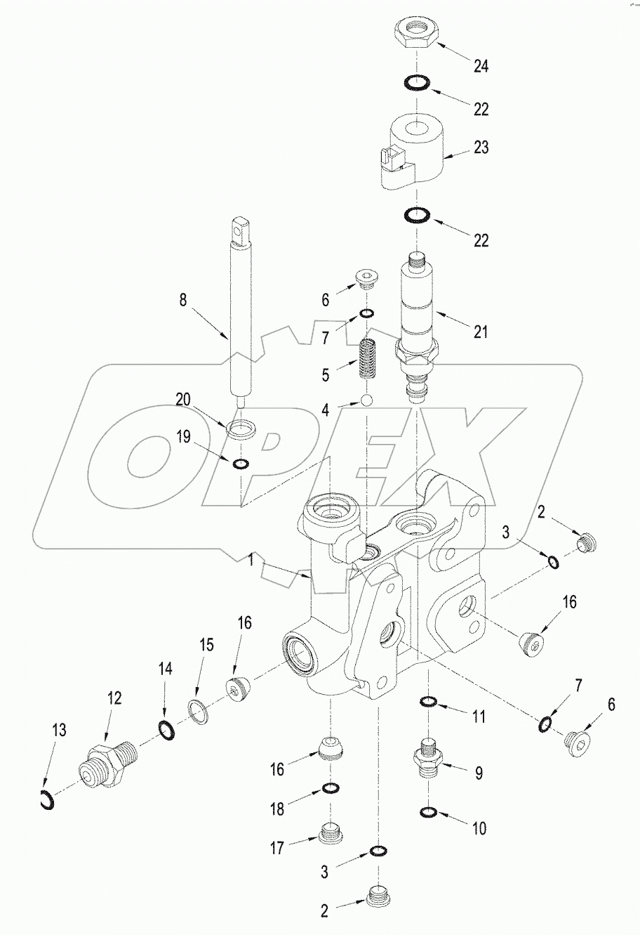 TOW BLOCK VALVE ASSEMBLY