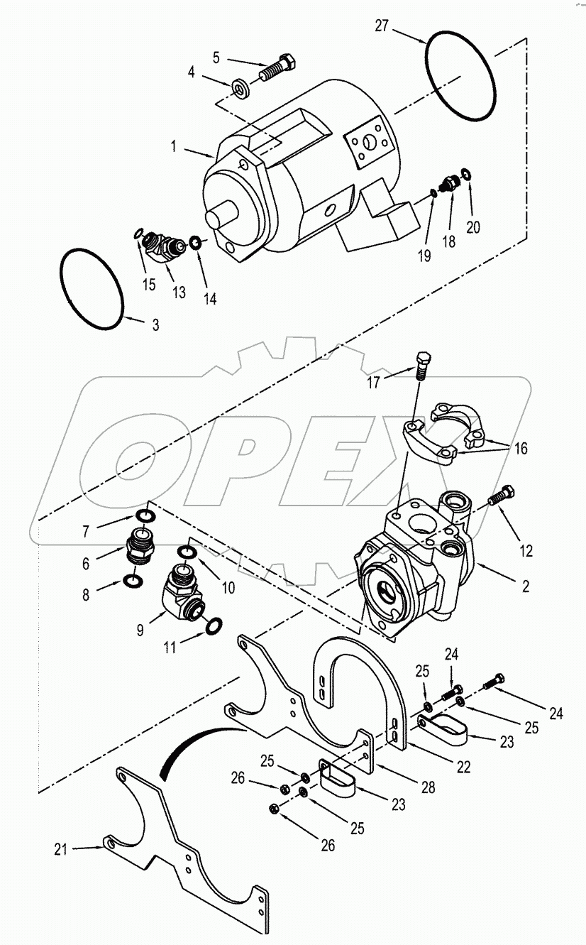 STANDARD HYDRAULICS - PUMP MOUNTING