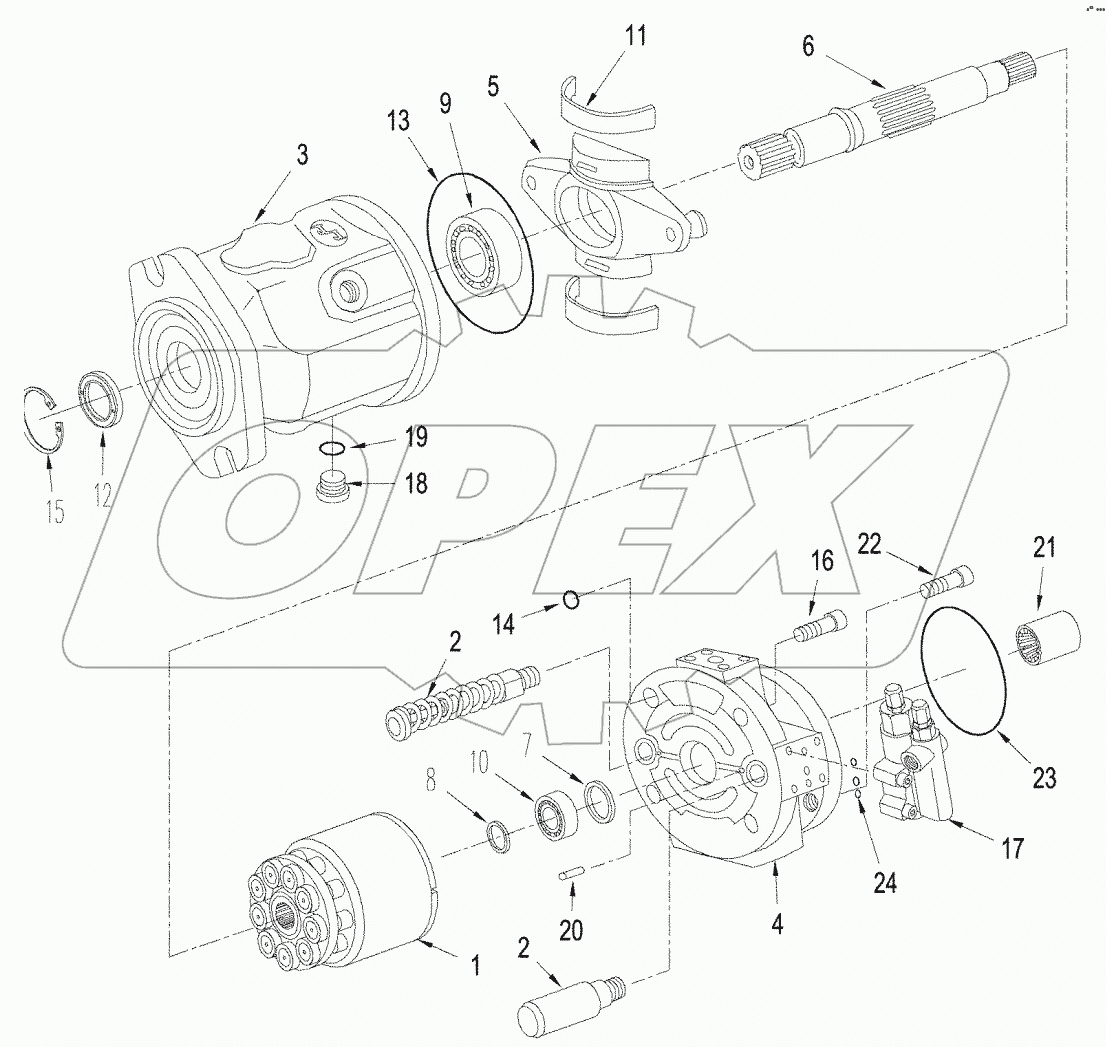 STANDARD HYDRAULICS - PISTON PUMP ASSEMBLY