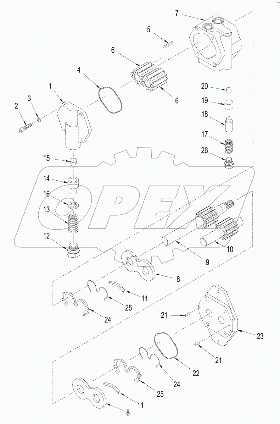 GEAR PUMP ASSEMBLY