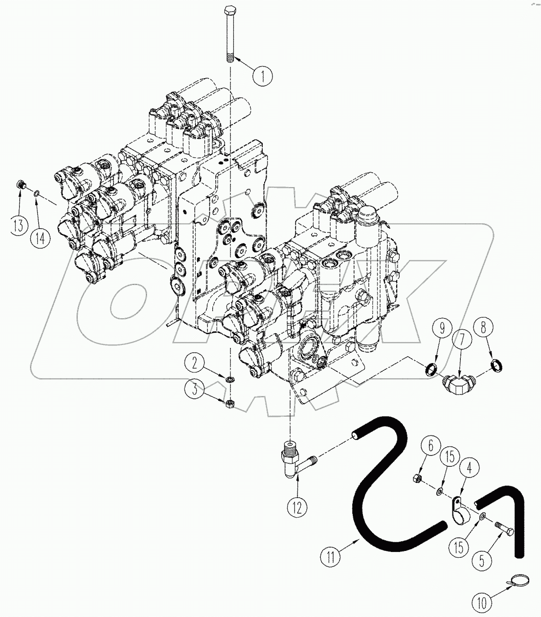 HYDRAULIC REMOTE CONTROL VALVE