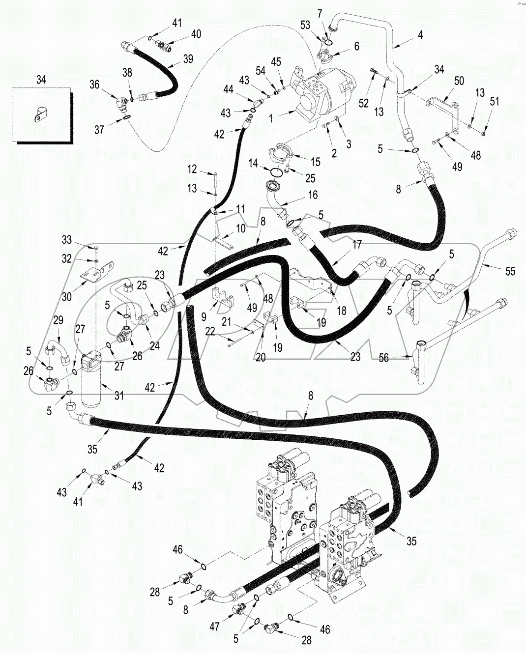 HYDRAULICS - PARALLEL FLOW CIRCUITRY
