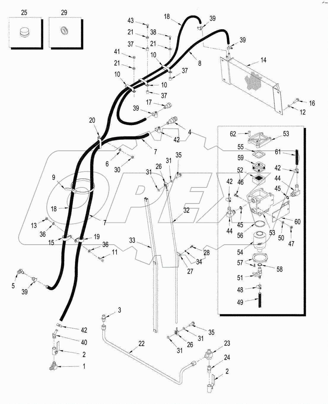 FUEL LINES, STX & STEIGER 480/530