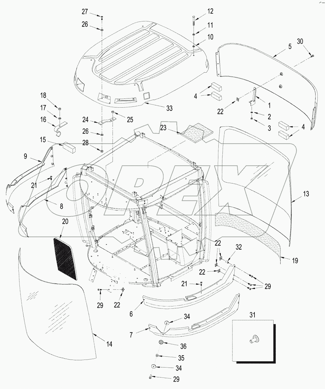 CAB - SKIRTS AND GLASS