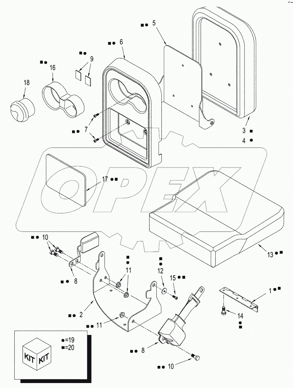 SEAT - INSTRUCTIONAL