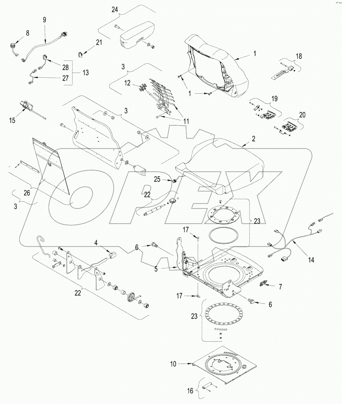 SEAT - CUSHION ASSEMBLY