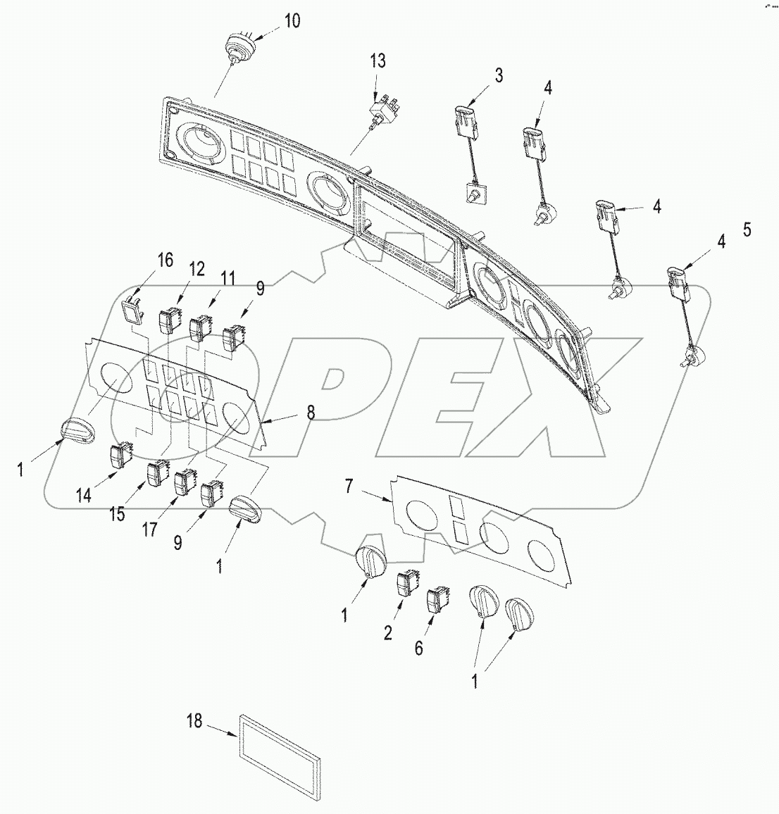 CONTROL PANEL - COMPONENTS