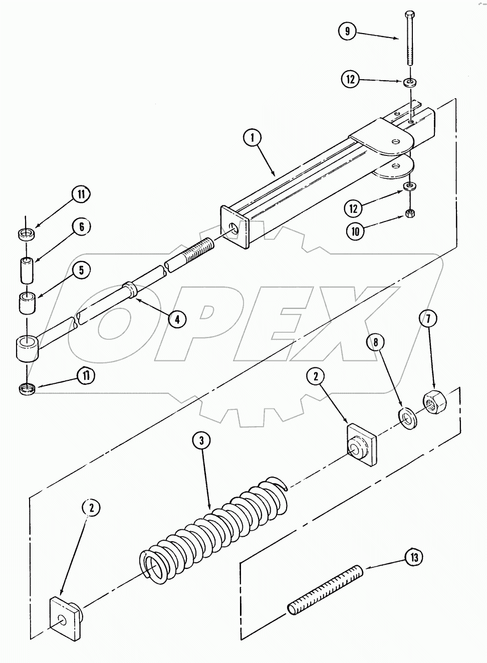 PUSH ARM ASSEMBLY