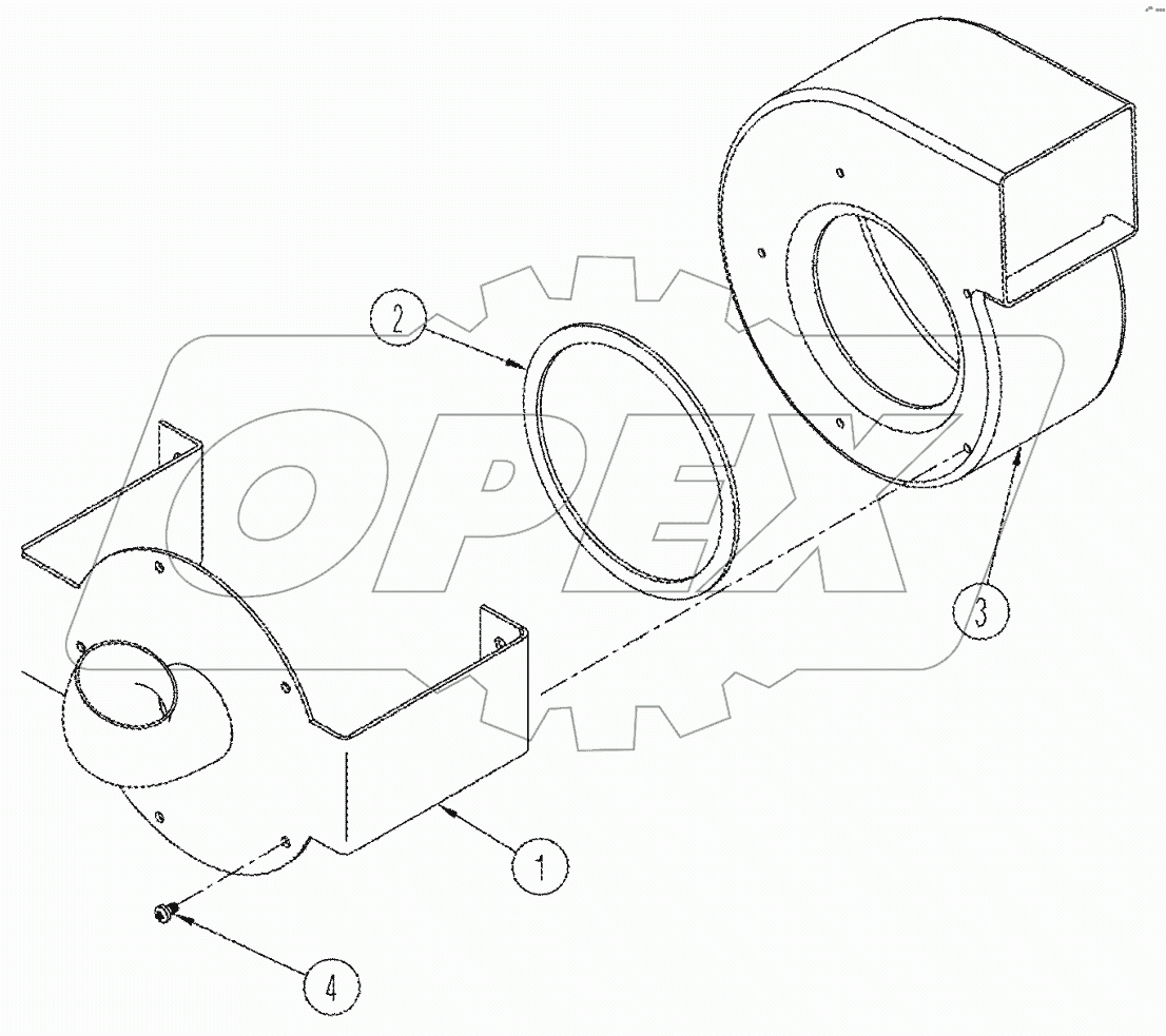 AIR CONDITIONING - BLOWER ASSEMBLY