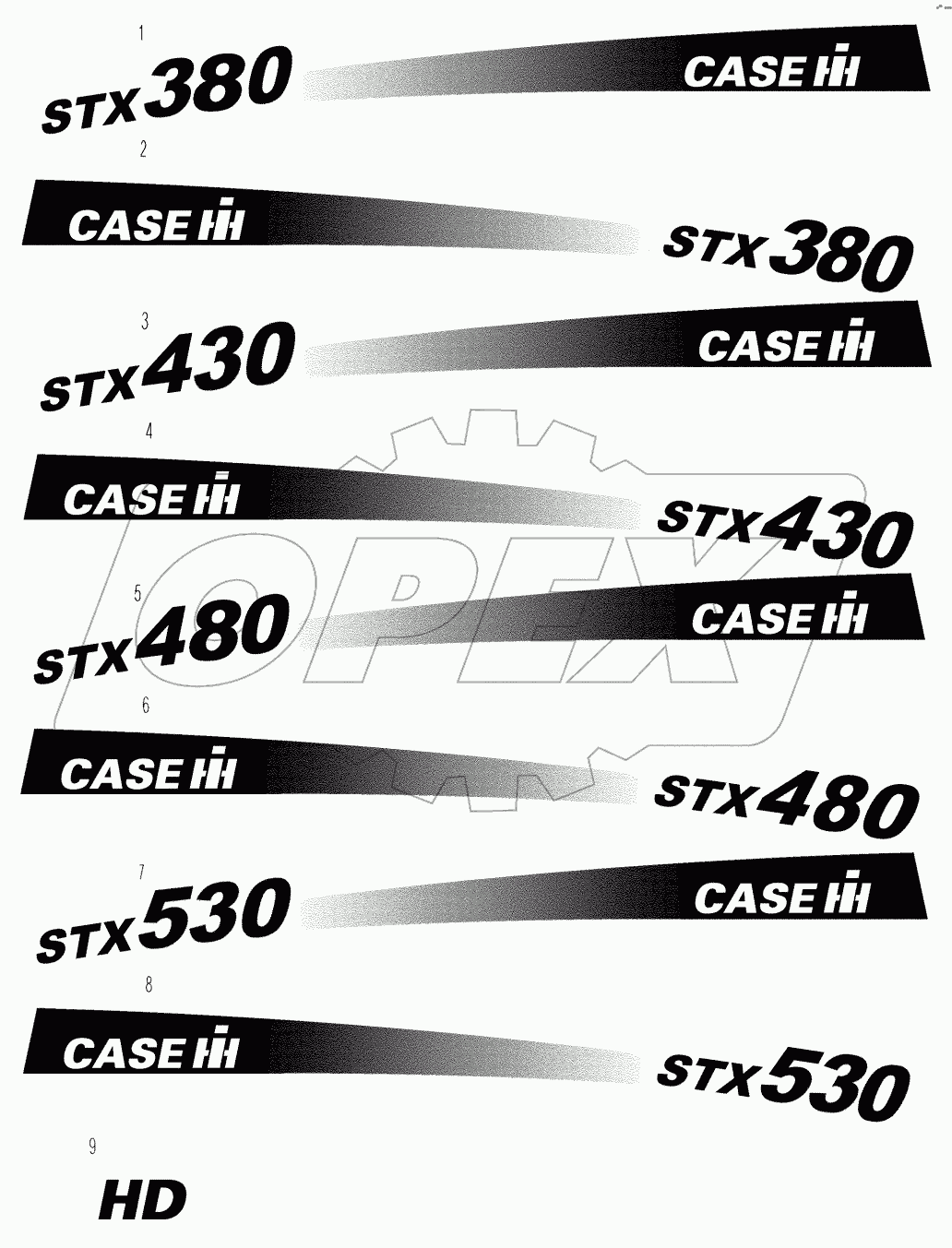 DECALS, HOOD, BSN Z6F105001