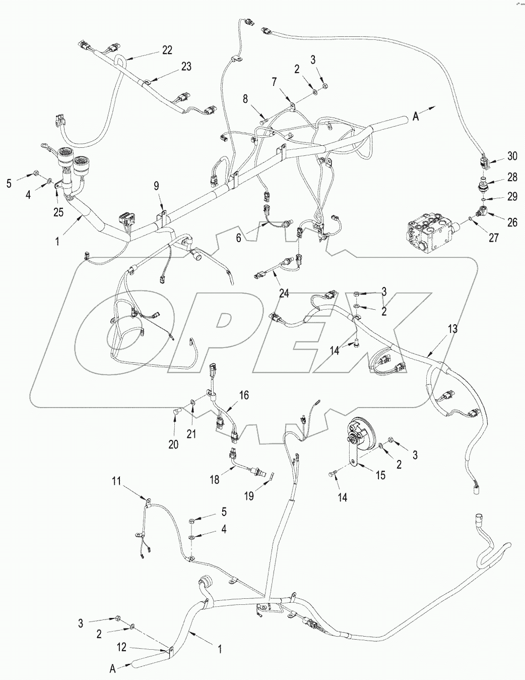 HARNESS - FRONT FRAME