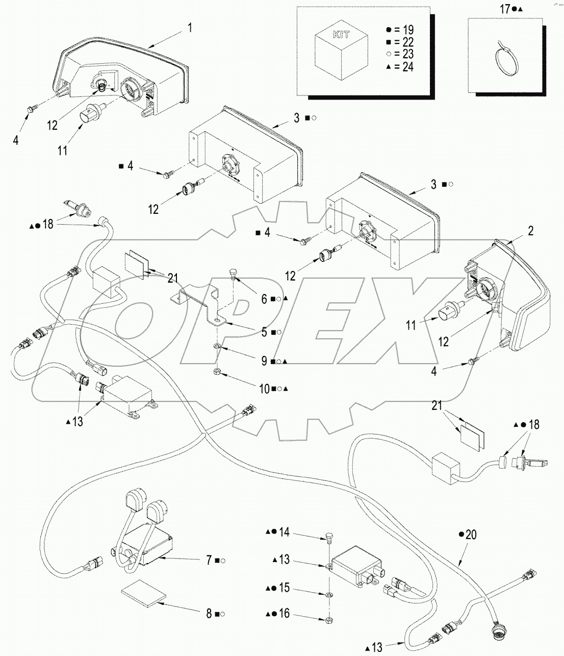HEADLAMPS - NORTH AMERICA
