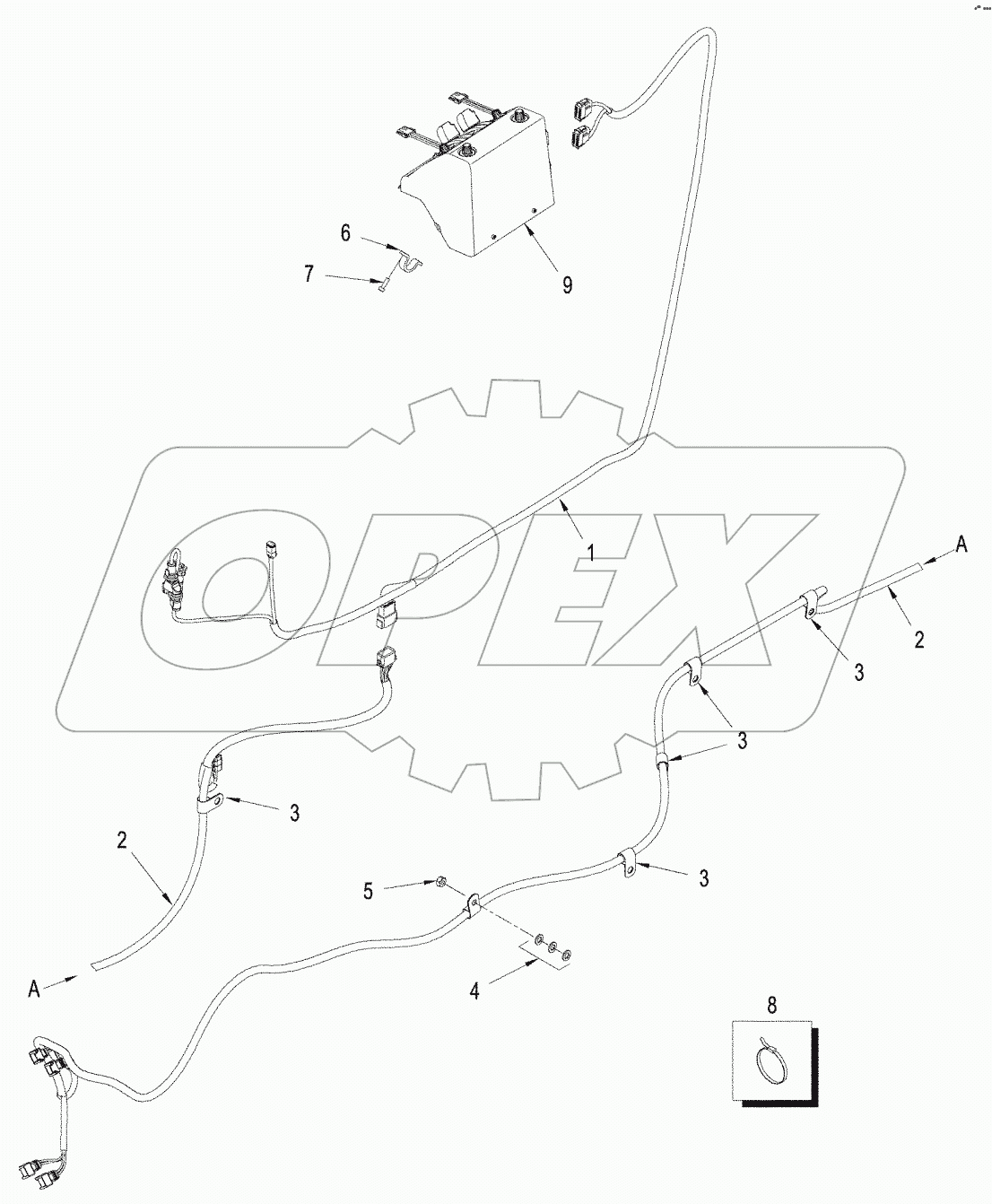 WIRING - TWIN FLOW HYDRAULIC CONTROLS
