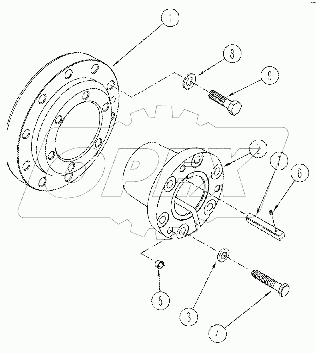 HUB ASSEMBLY MOUNTING