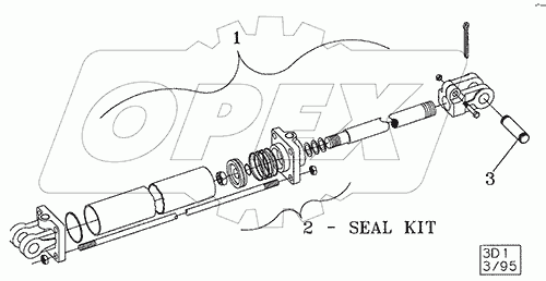 HYDRAULIC CYLINDERS 3000 PSI