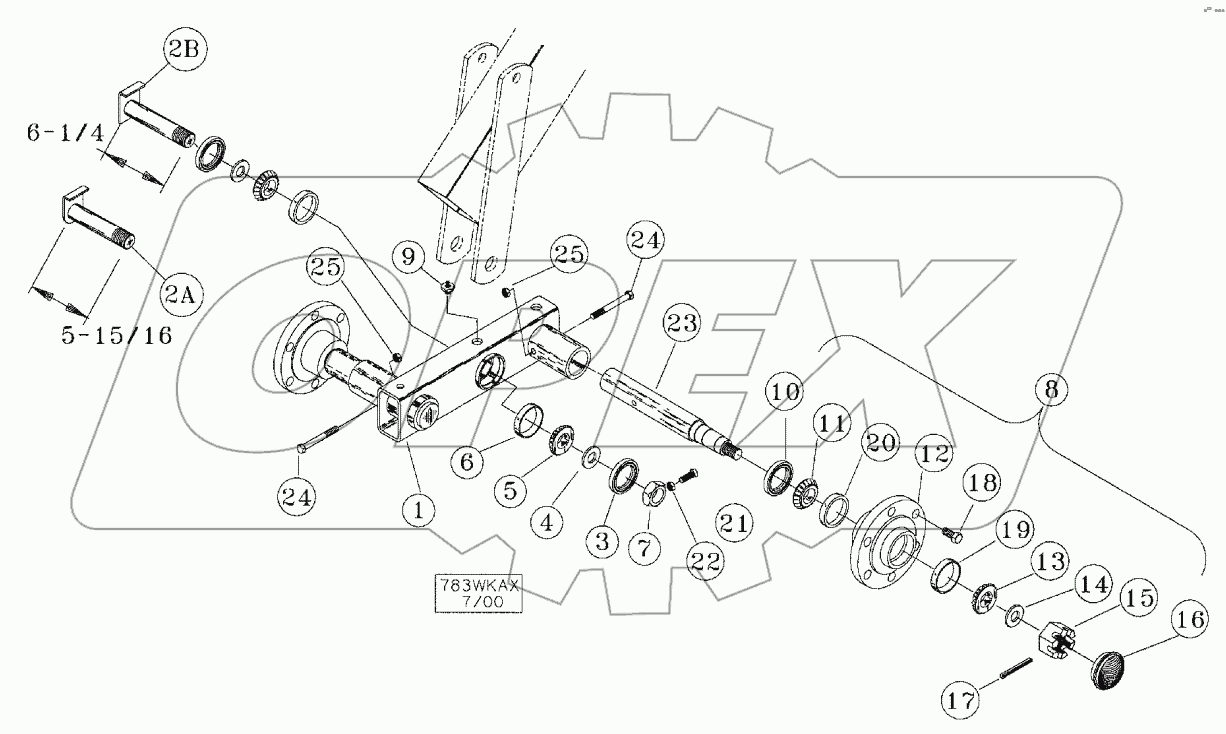 SINGLE FOLD MAIN FRAME