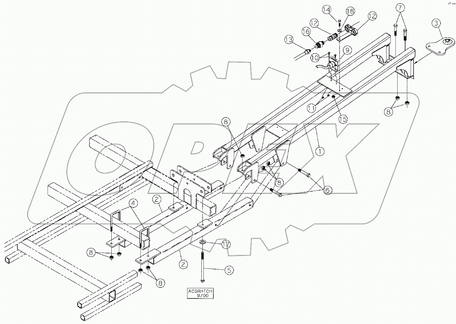 ACS REAR HITCH ATTACHMENT