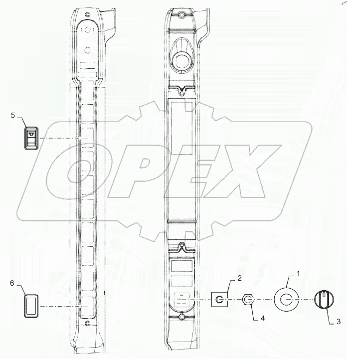  LIGHT CONSOLE SWITCH