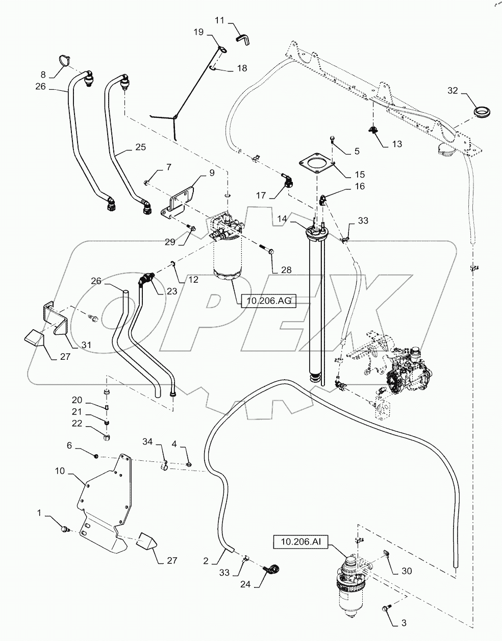  FUEL LINE & TANK