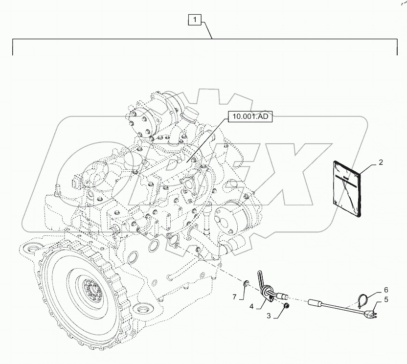  DIA KIT, BLOCK HEATER 220V - ROW